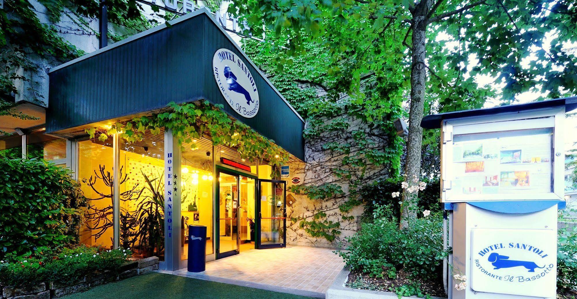 Hotel Santoli Porretta Terme Bagian luar foto